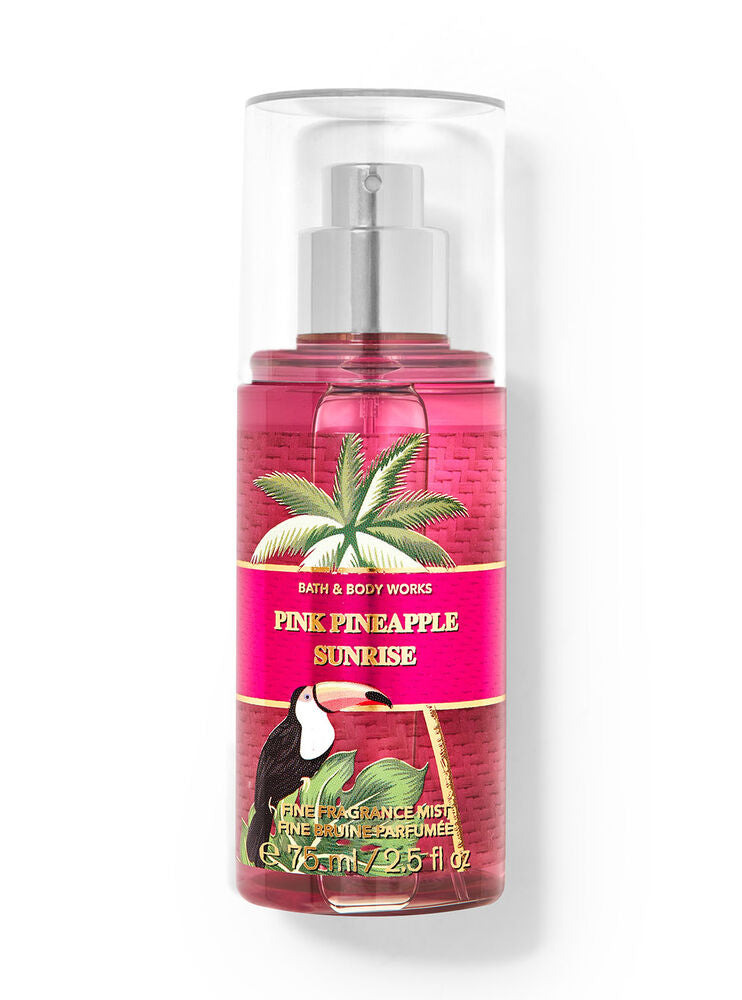 Pink Piniapple Mini Bath & Body Works