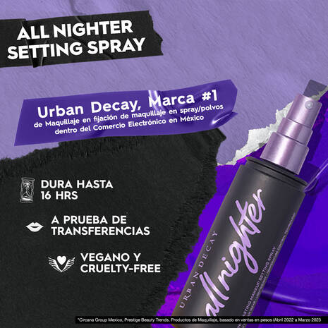 All Nighter Spray Fijador Urban Decay