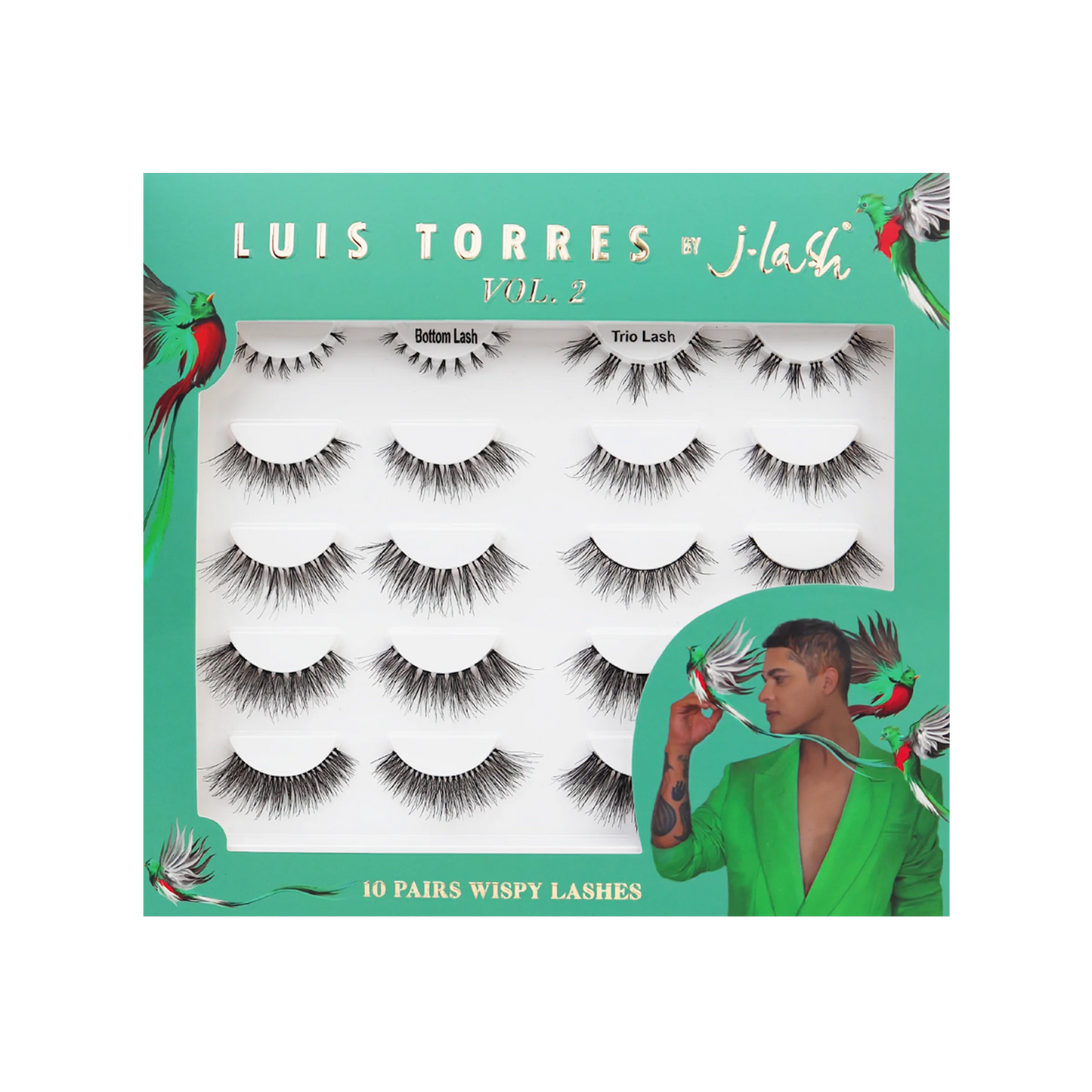 Set de 10 Pares de Pestalas Luis Torres Vol. 2 JLash