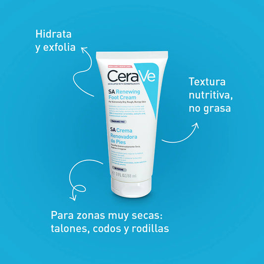 Crema Renovadora de Pies 88ml Cerave