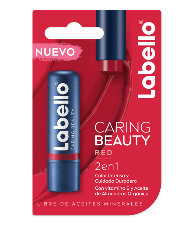 Balsamo Labial Caring Red Labello