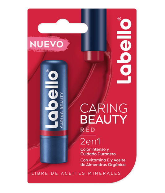 Balsamo Labial Caring Red Labello