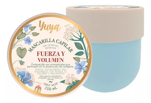 Mascarilla Capilar Fuerza y Volumen YUYA