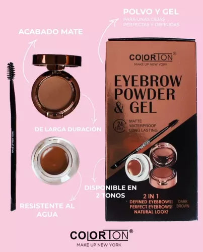 Eyebrown Powder & Gel Colorton