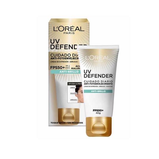 Protector Solar Sin Color Uv Defender L´Oréal