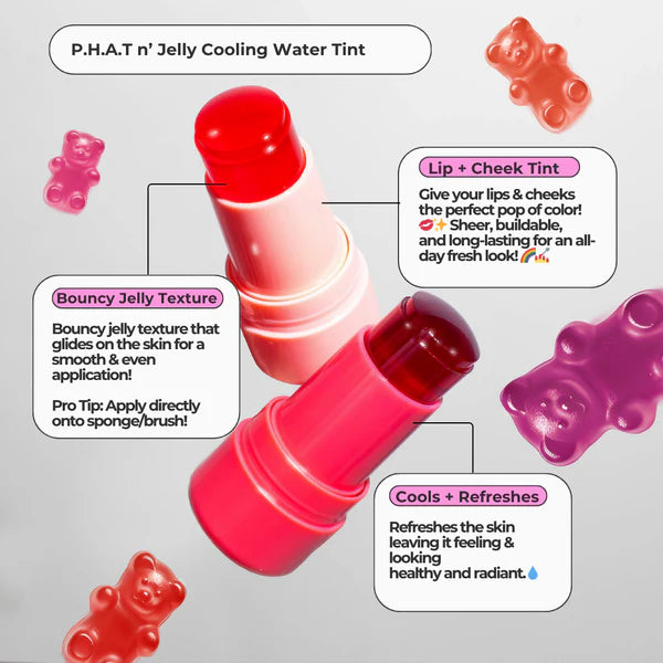 P.H.A.T n' Jelly Cooling Water Tint Italia Deluxe