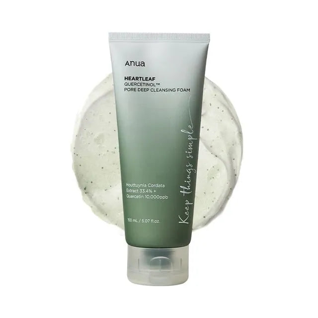 Heartleaf Quercetinol Pore Deep Cleansing Foam 150ml Anua