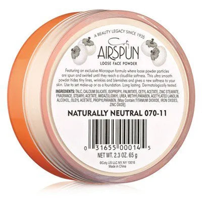 Loose Face Powder Coty Airspun