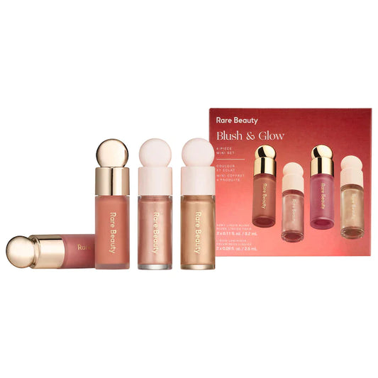 Mini Blush & Glow 4-Piece Set Rare Beauty x Selena Gómez